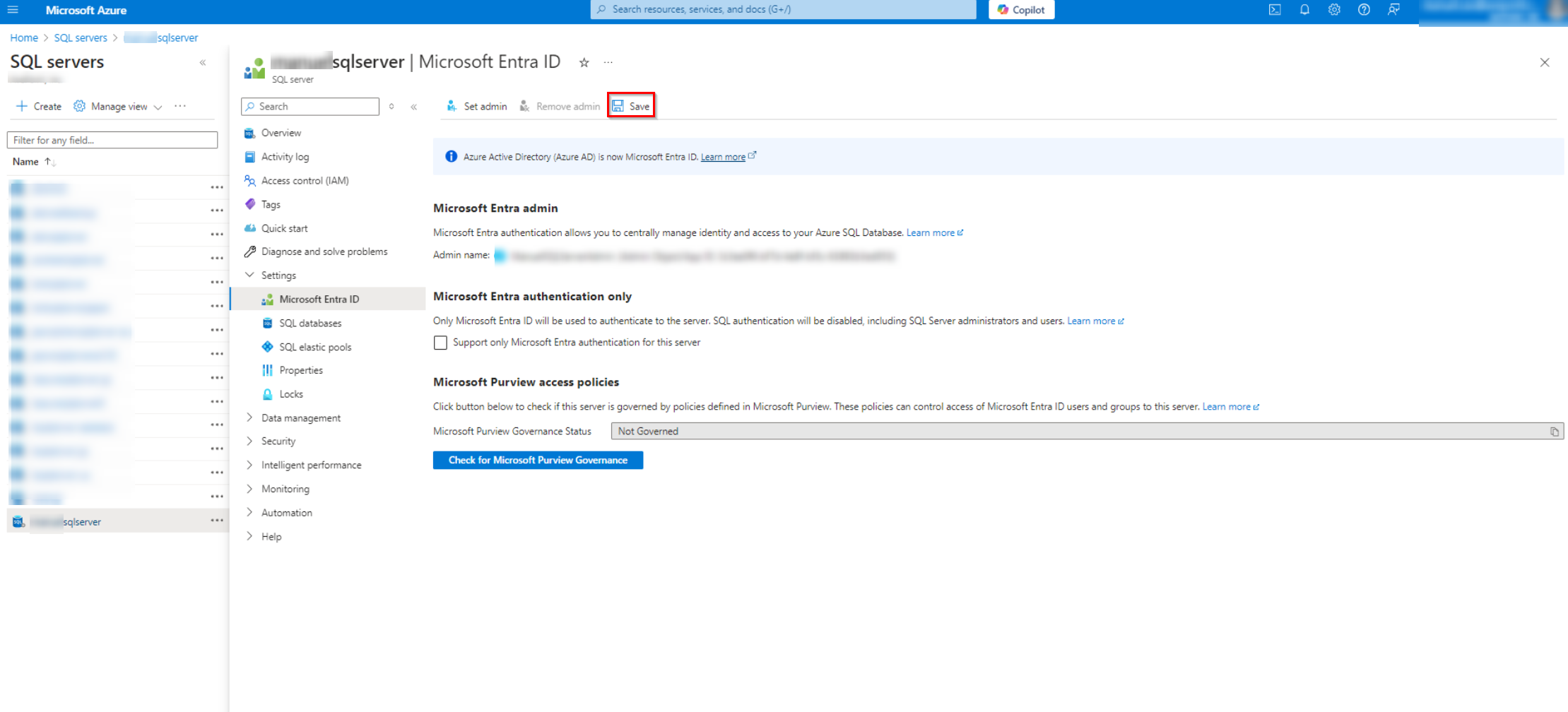 Click Save. Click Save.