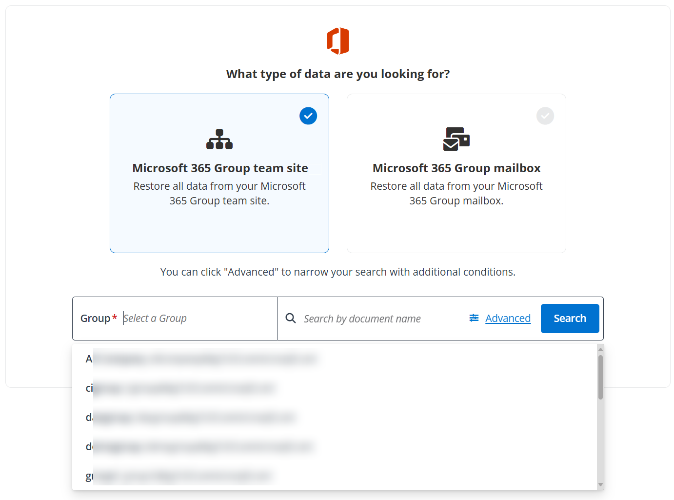 Searching to recover data. Searching to recover data.